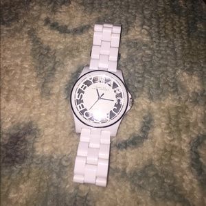White Marc jacobs watch